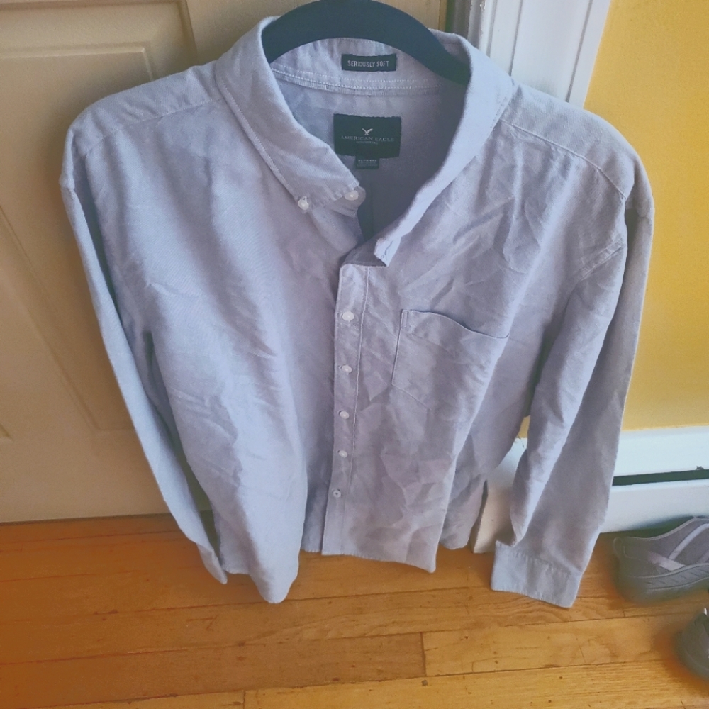 American Eagle button down XL